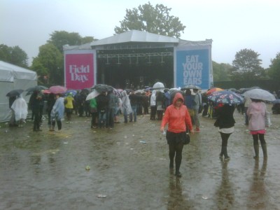 Field Day 2009: This is the end. torrential rain.